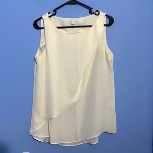 New York & Company White Blouse Size M